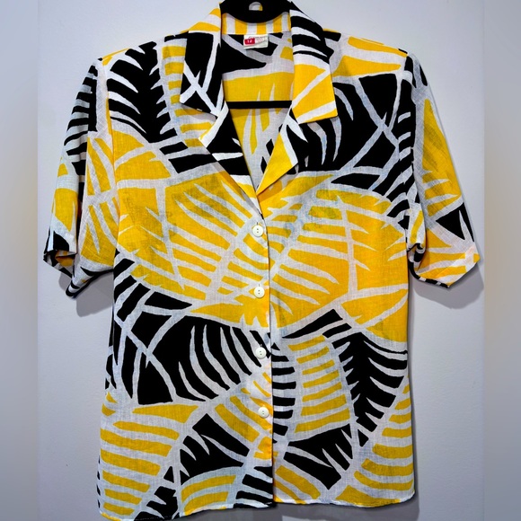 Cotton short sleeve button down shirt - Picture 3 of 4